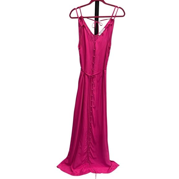 Chloe Colette Marylin Maxi Dress NWT Size XL Elegant Pink - Picture 2 of 5